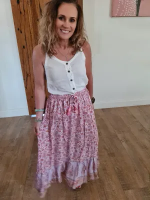 Gypsy Skirt Fairy Floss O/S