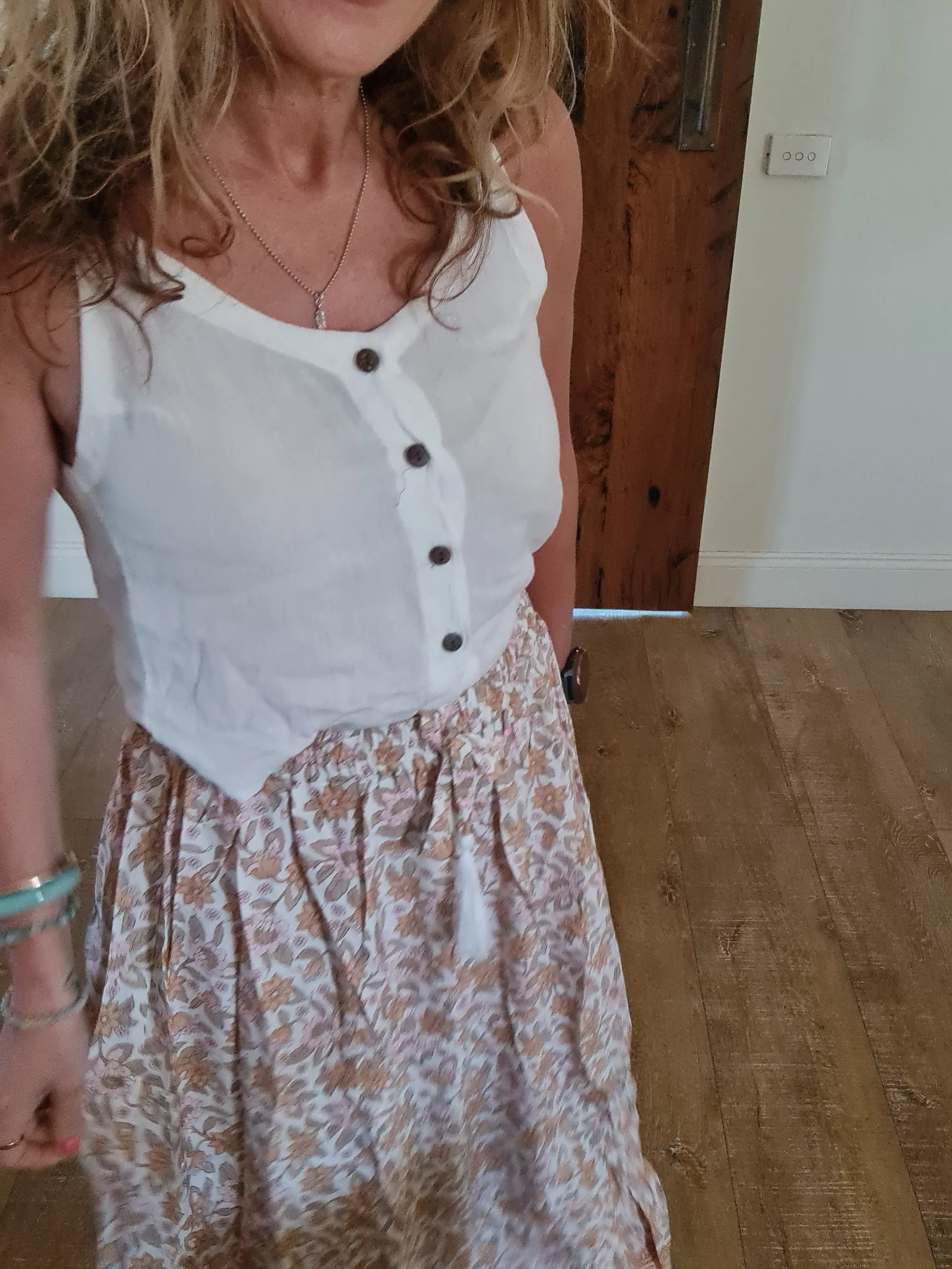 Gypsy Skirt Oatmeal O/S