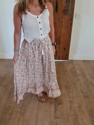 Gypsy Skirt Oatmeal O/S