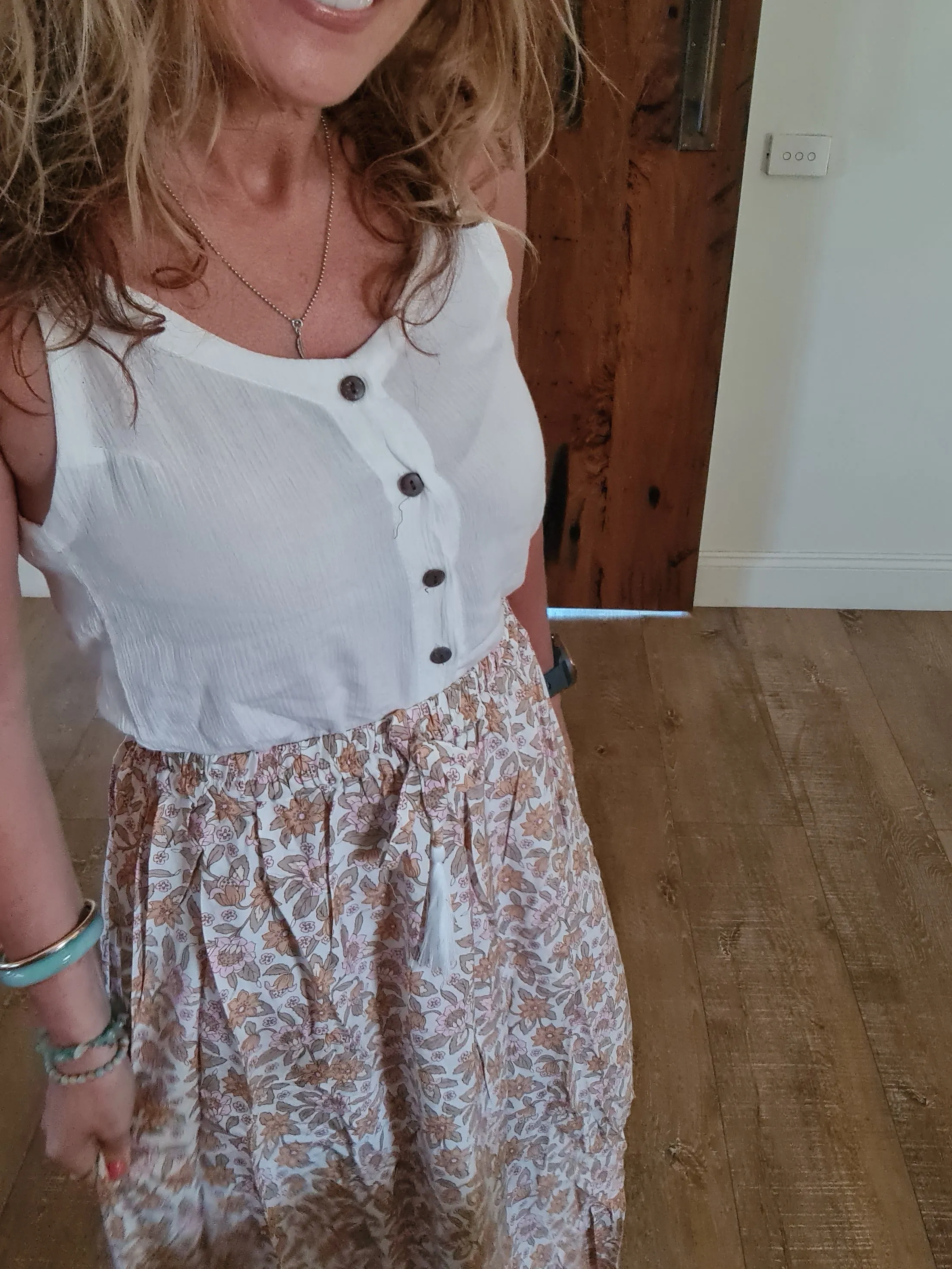 Gypsy Skirt Oatmeal O/S