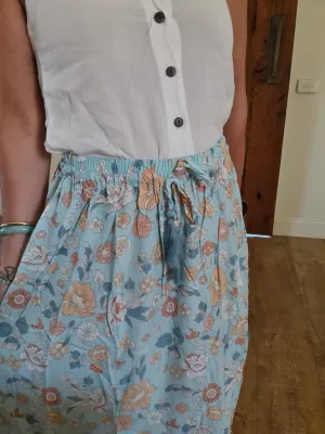 Gypsy Skirt Seafoam O/S