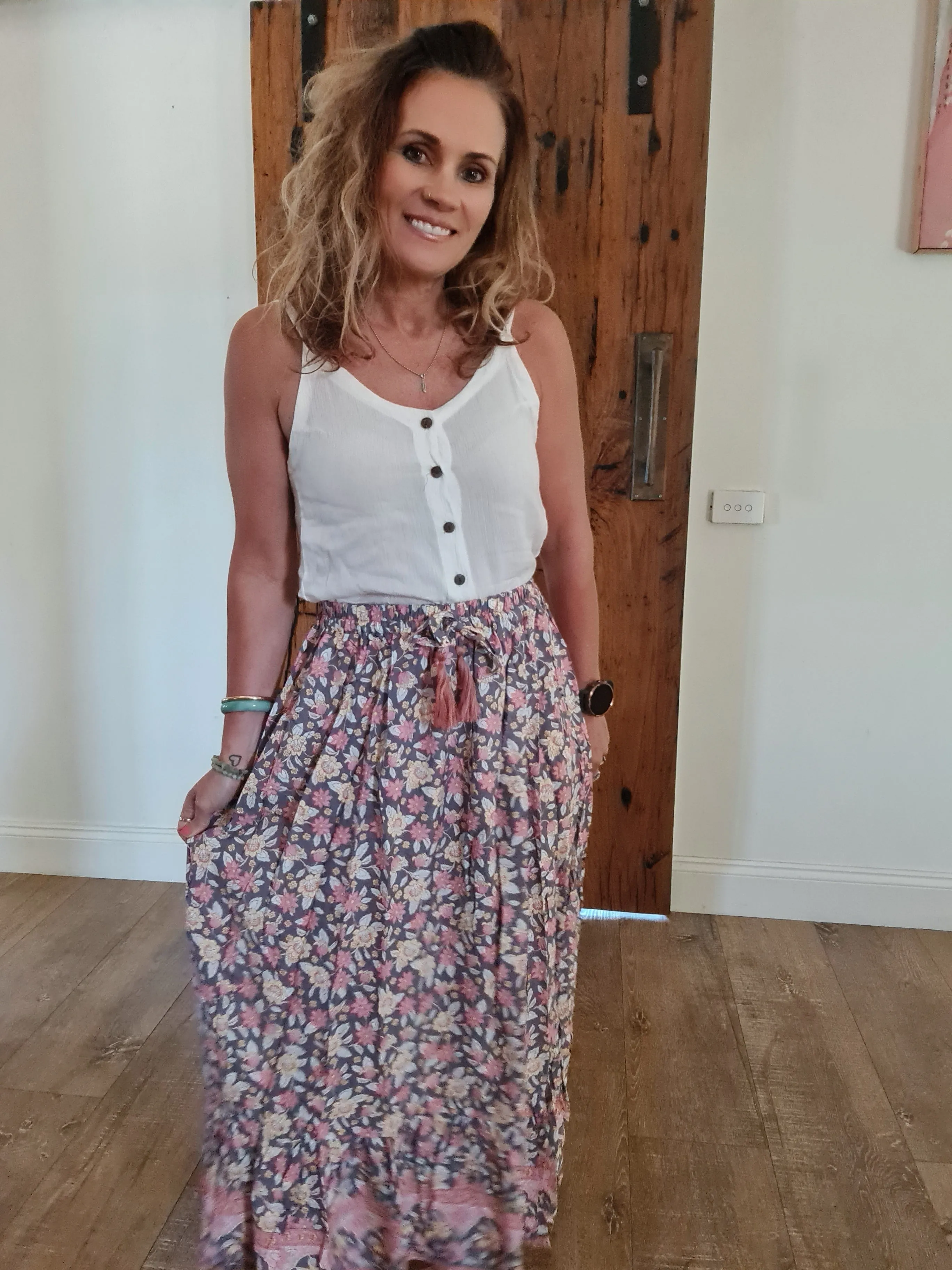 Gypsy Skirt Slate O/S