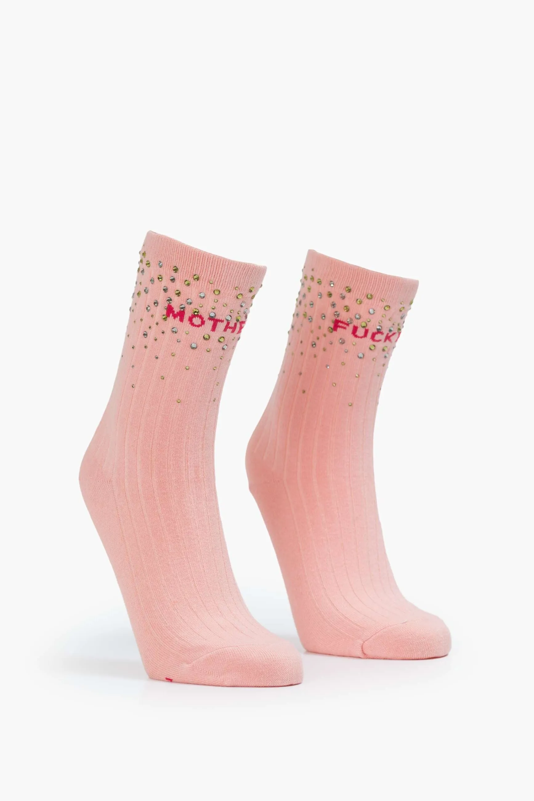 Half Step - Pink w Crystals