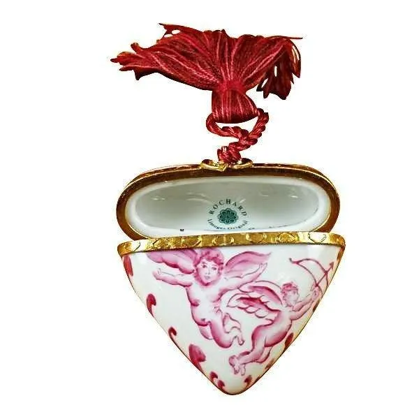 Heart - Pink Angel with Tassel