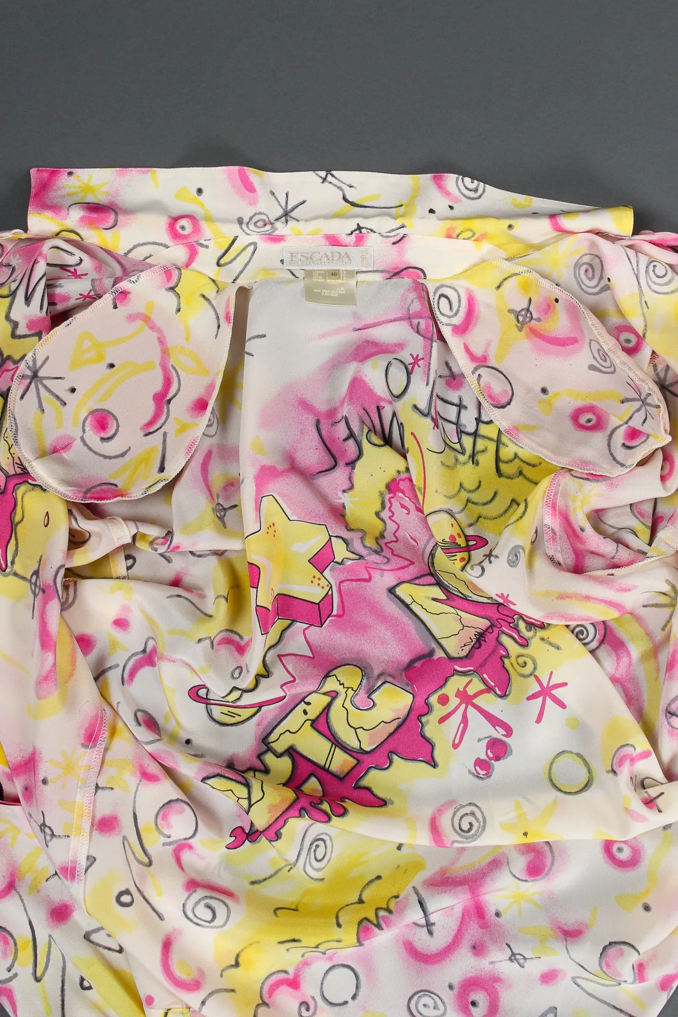 Hello Angel Graffiti Print Shirt