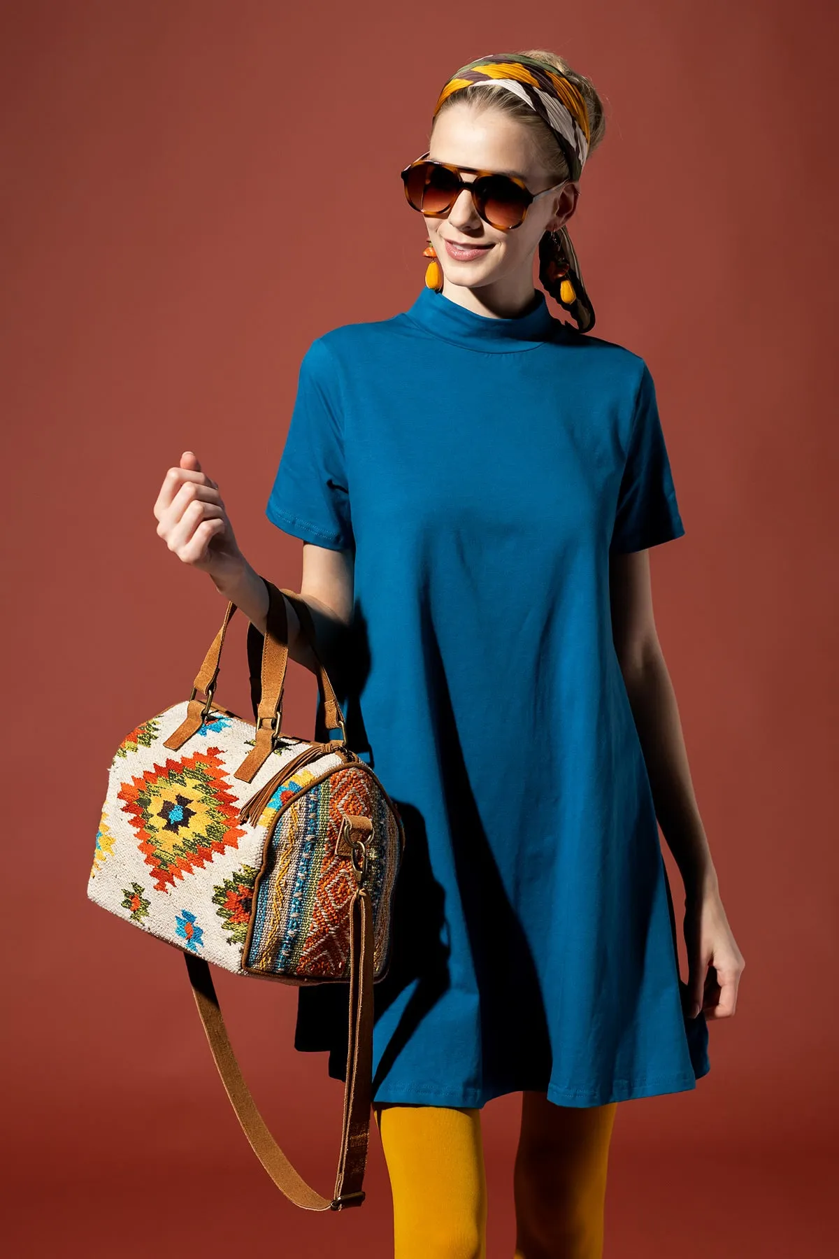 Heritage Hues Boston Bag