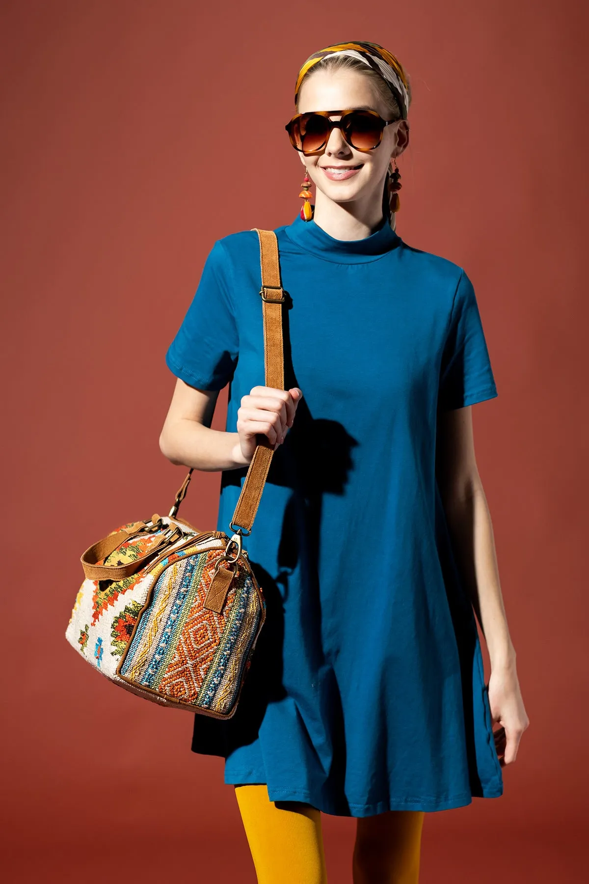 Heritage Hues Boston Bag