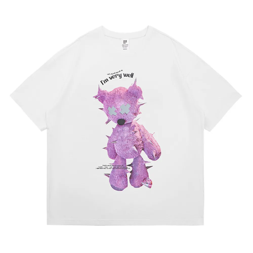 High Street Thorn Bear Print T-shirt