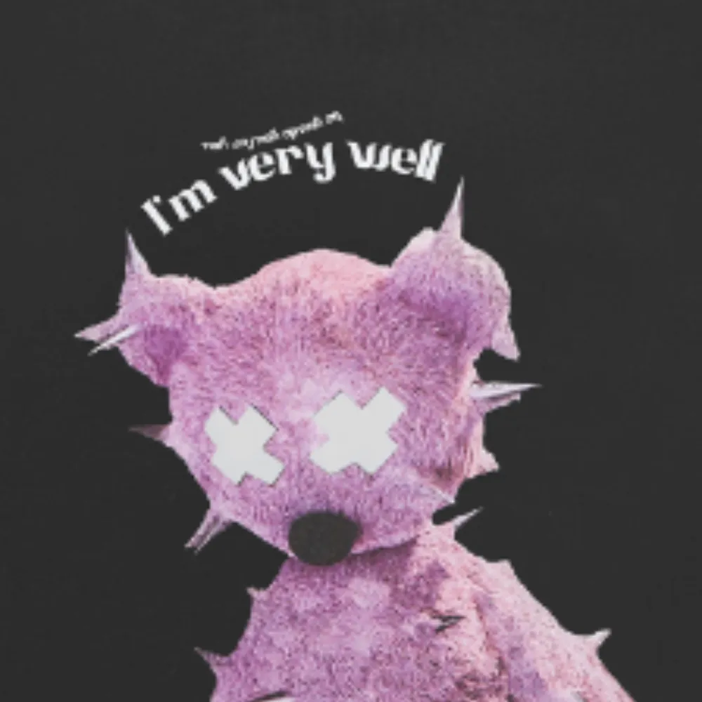 High Street Thorn Bear Print T-shirt