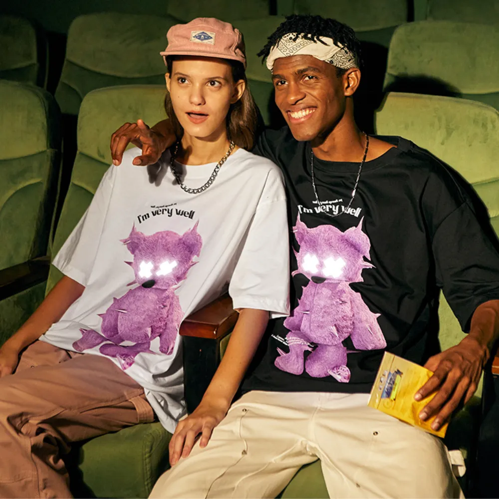 High Street Thorn Bear Print T-shirt