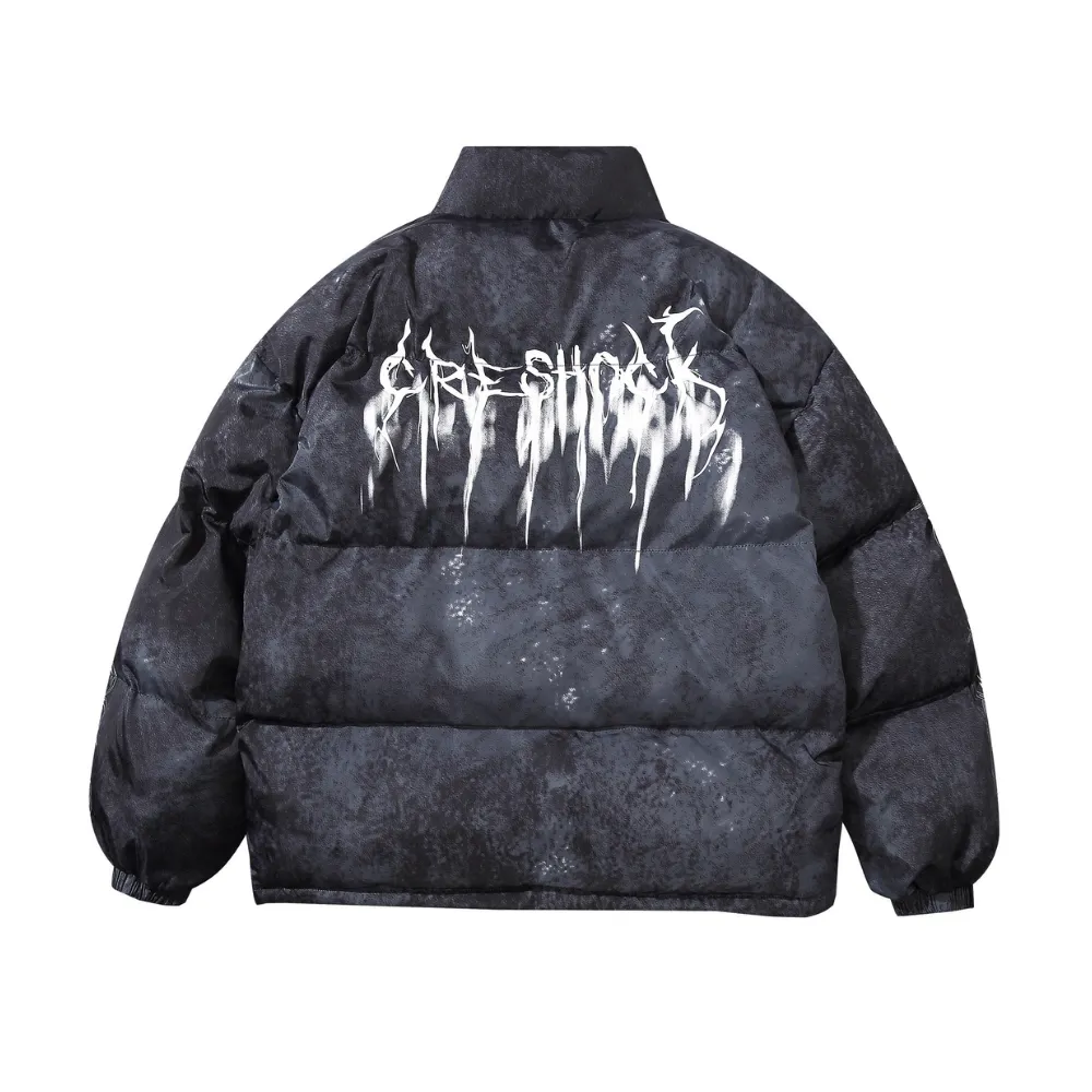 Hip Hop Graffiti Letter Coat