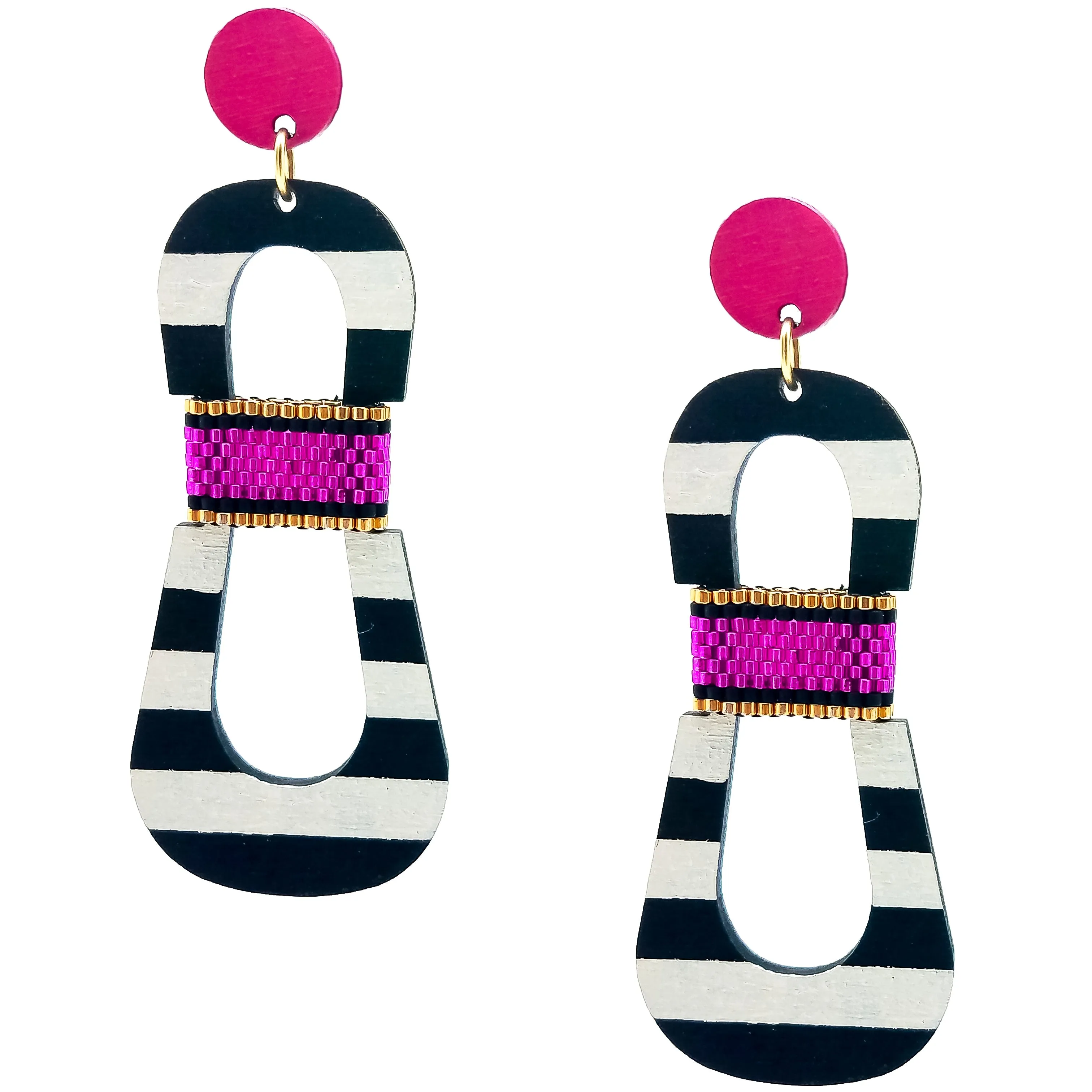 HOURGLASS EARRINGS | GUAVA