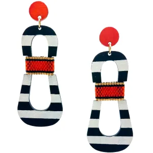 HOURGLASS EARRINGS | PAPAYA