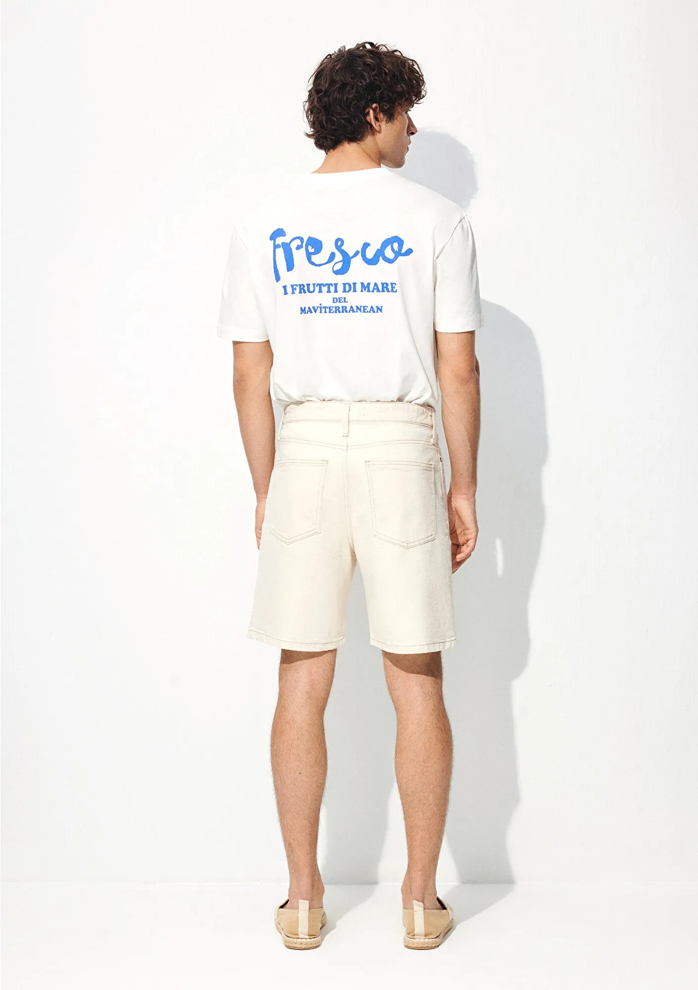 Houston Off White Street Denim Jean Shorts