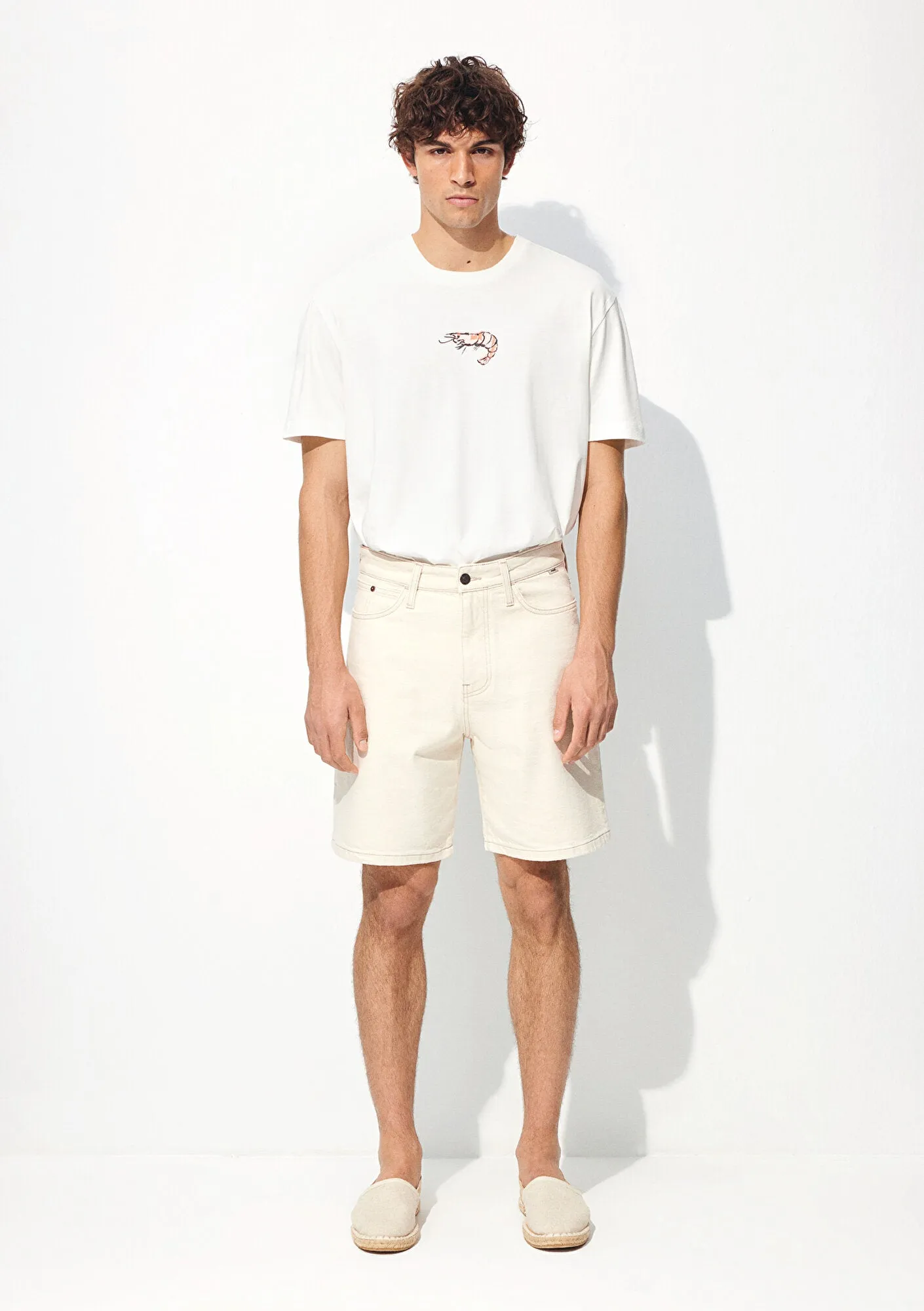 Houston Off White Street Denim Jean Shorts