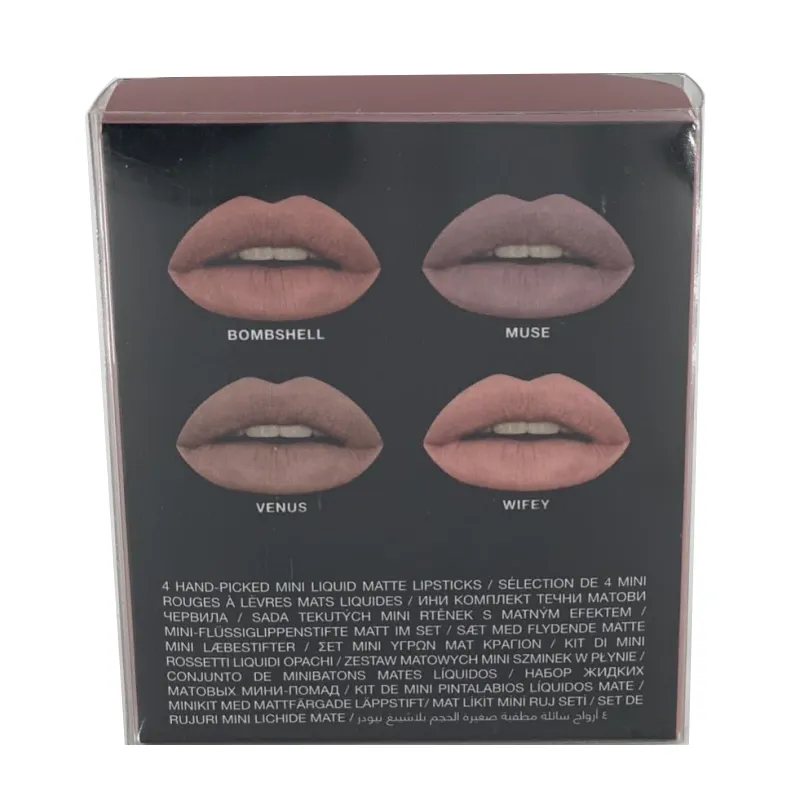 Huda Beauty Liquid Matte Mini Set - Blushed Nudes