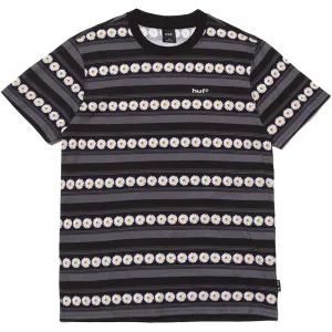 HUF Daisy Stripe Knit Top black