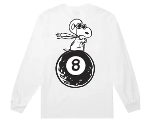 Huf x Peanuts flying ace long sleeve tee (white)