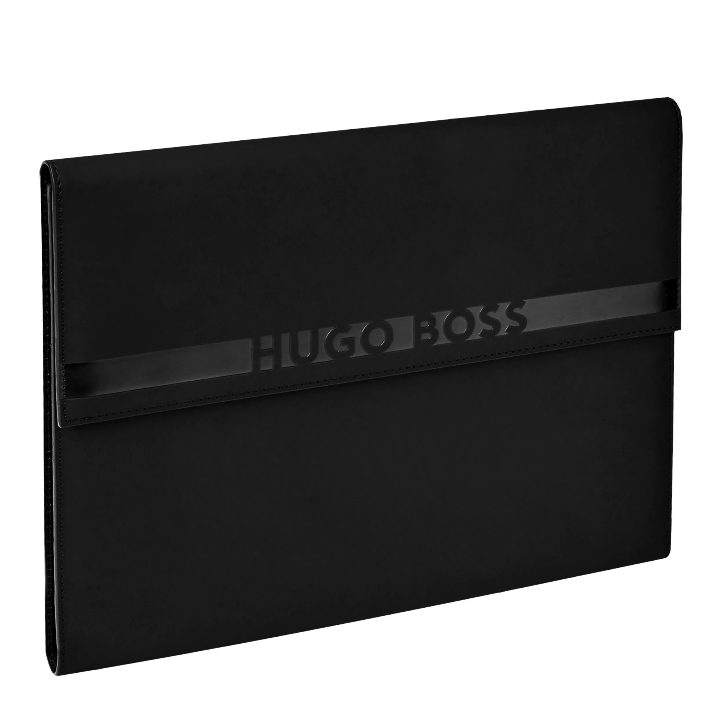 HUGO BOSS HDF309A-Folder A4 Cloud Matte Black