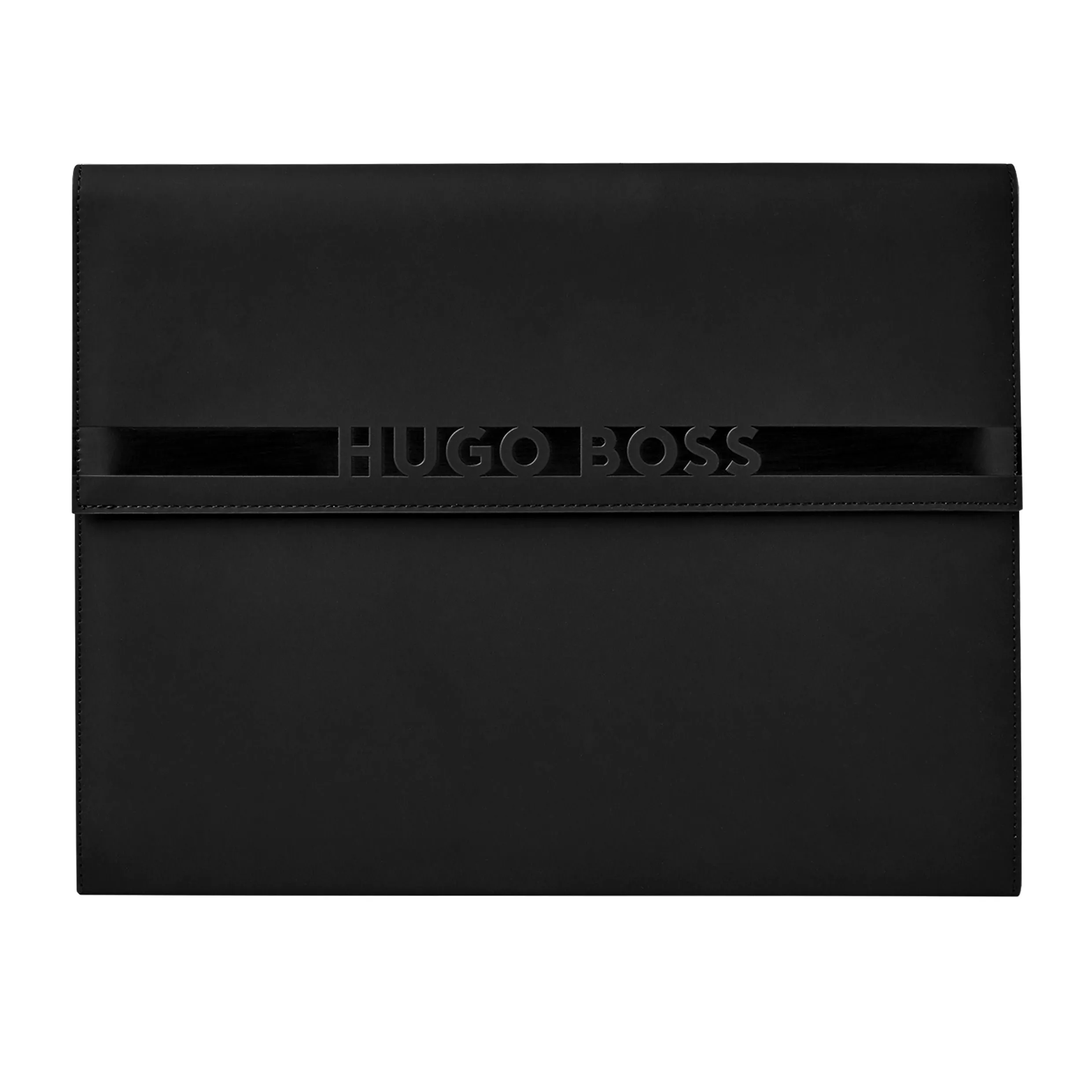 HUGO BOSS HDF309A-Folder A4 Cloud Matte Black