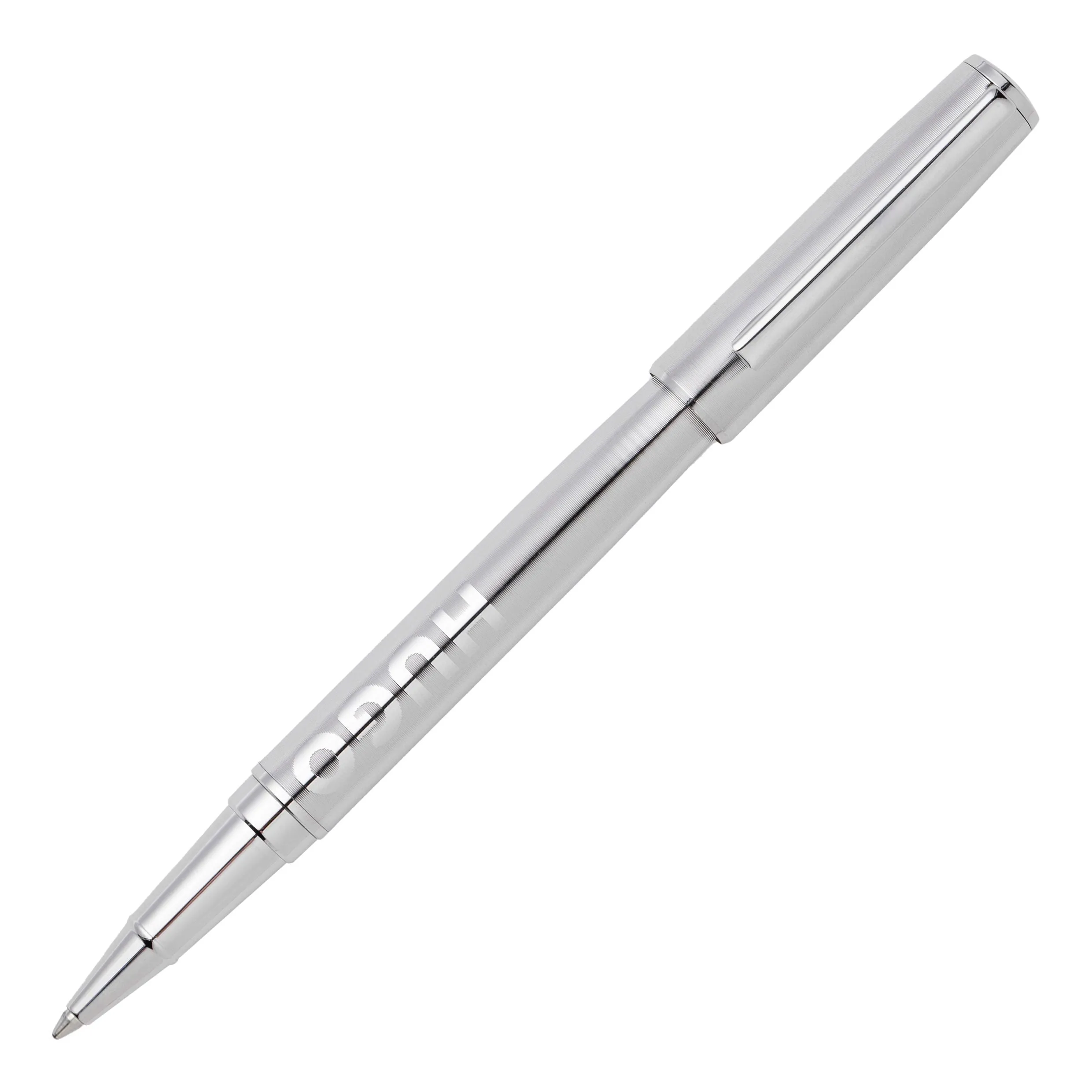 HUGO BOSS HSH2095B-Rollerball pen Label Chrome