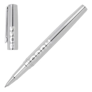 HUGO BOSS HSH2095B-Rollerball pen Label Chrome