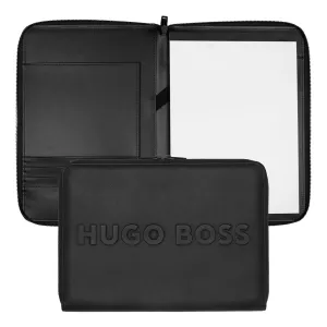 HUGO BOSS HTA209A-Conference folder zip A4 Label Black