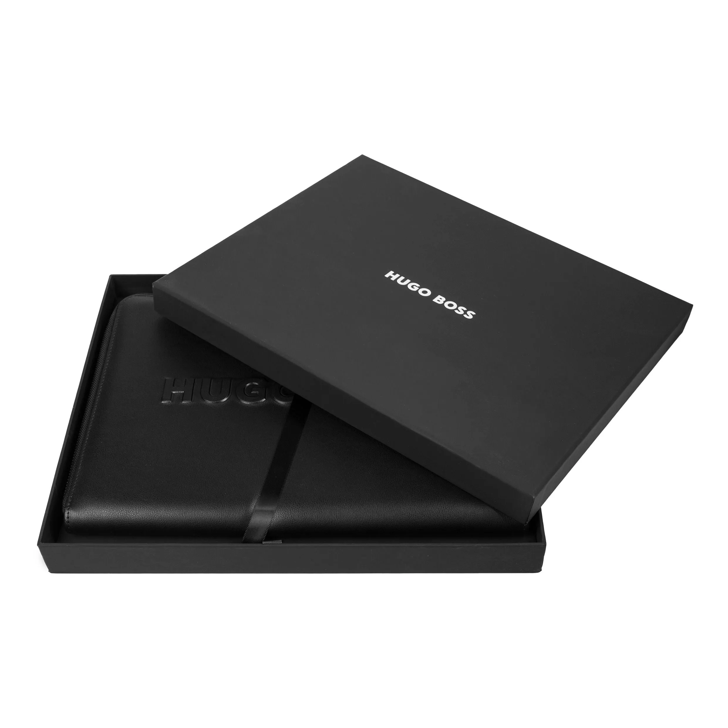 HUGO BOSS HTA209A-Conference folder zip A4 Label Black