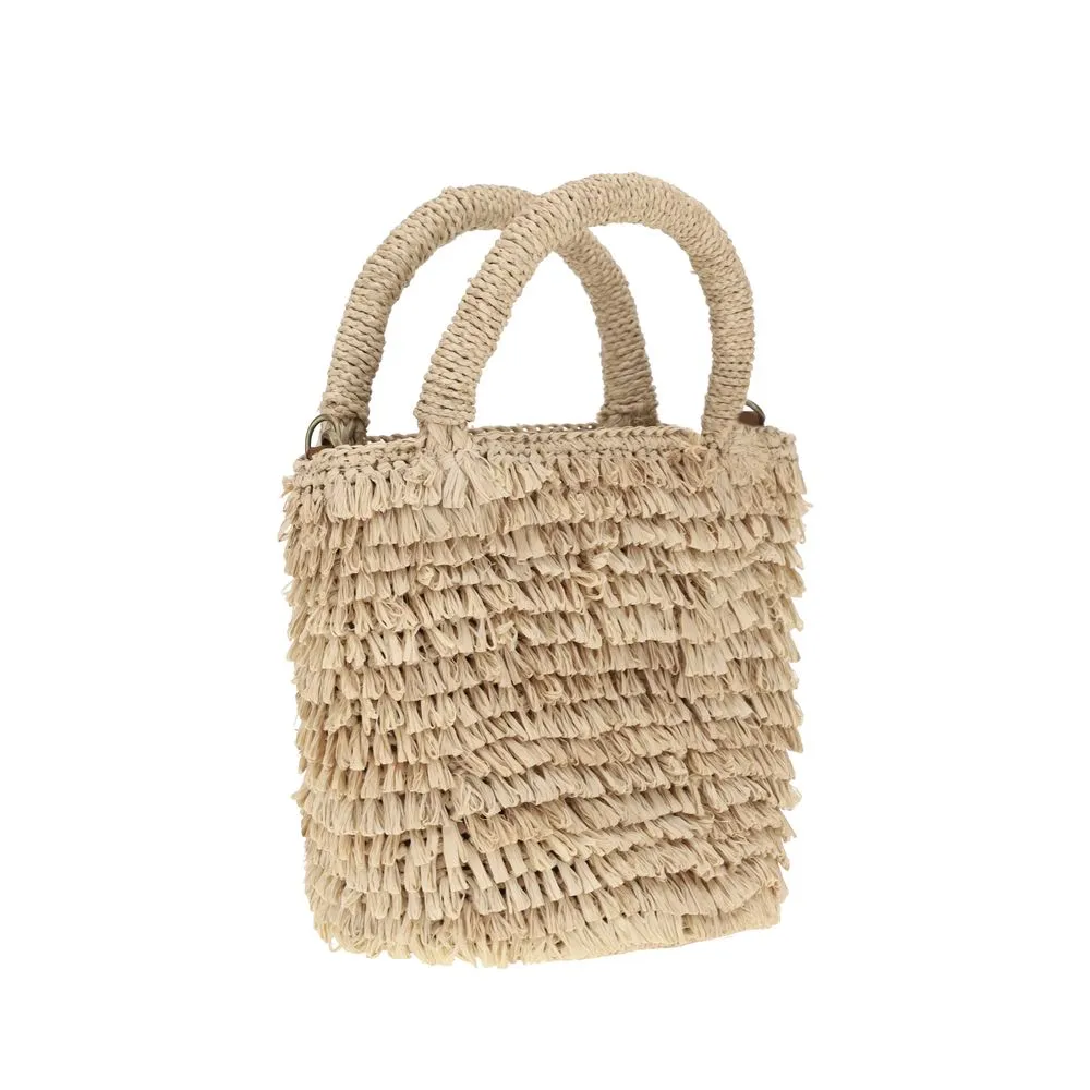 Ibeliv Naka Raffia Shoulder Bag