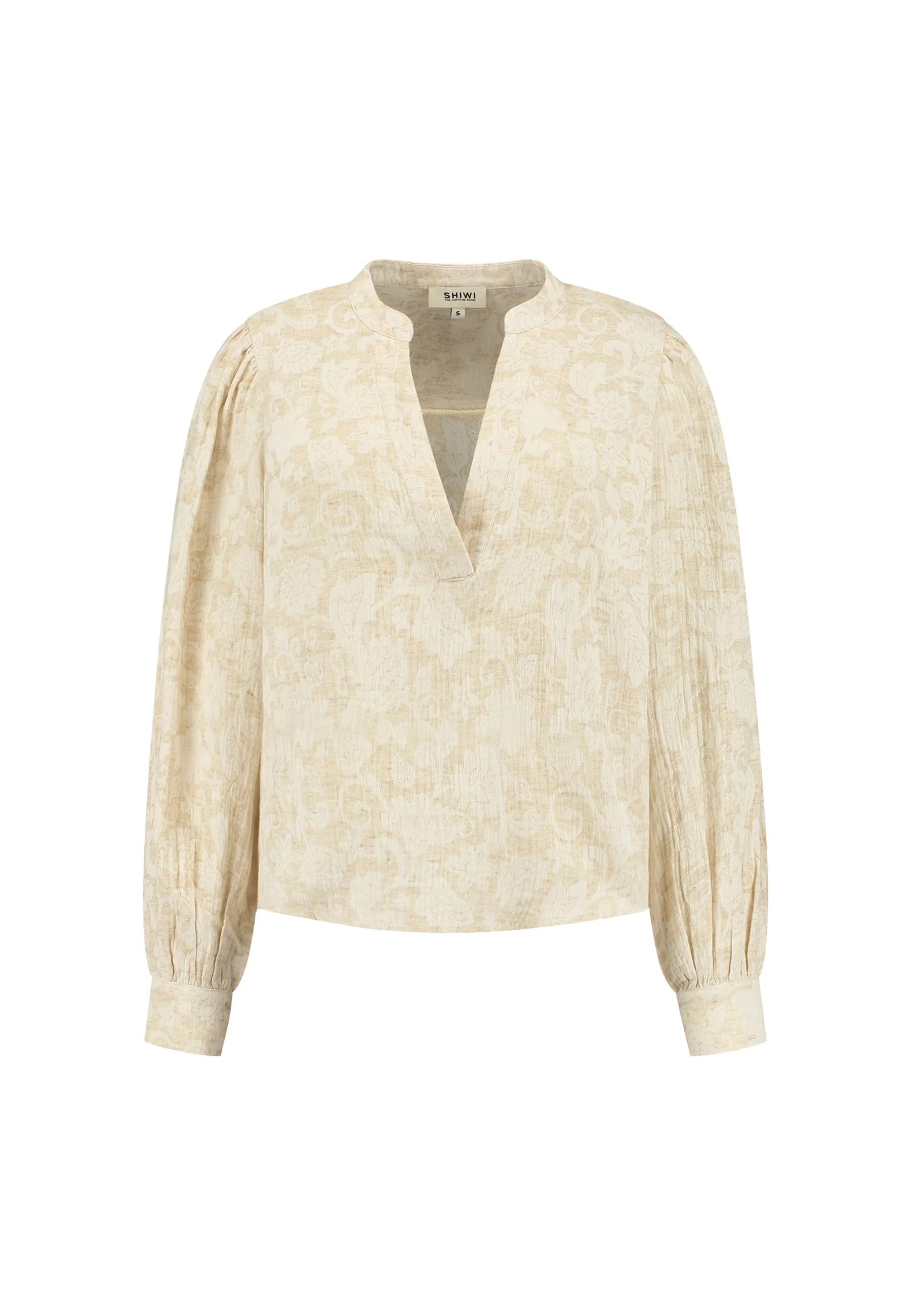 IMILIA top bohemian jacquard