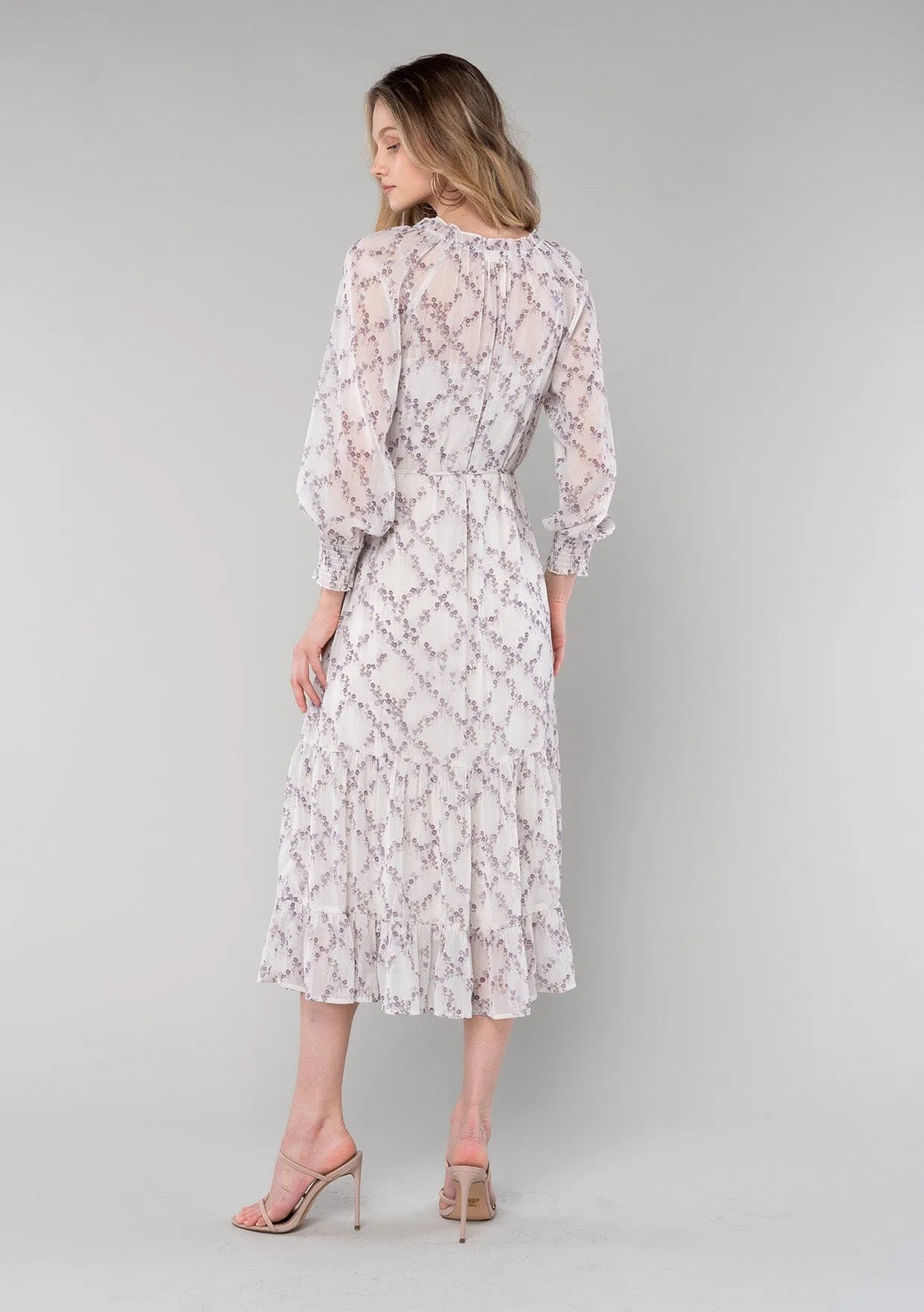 In The Garden Midi Dress
