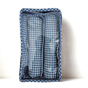 INDIGO MOSAIC PRINT SMART BANGLE ORGANIZER