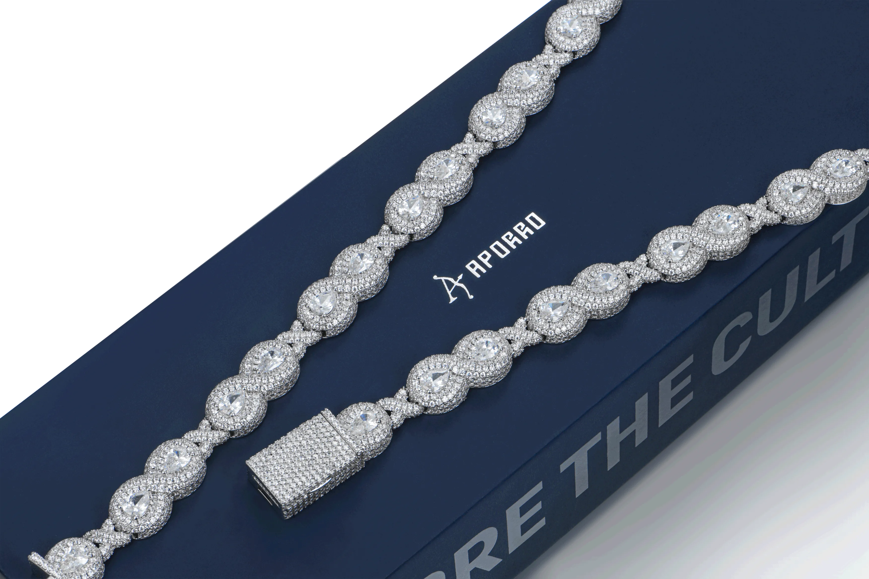 Infinity Teardrop Custom Chain - 12mm