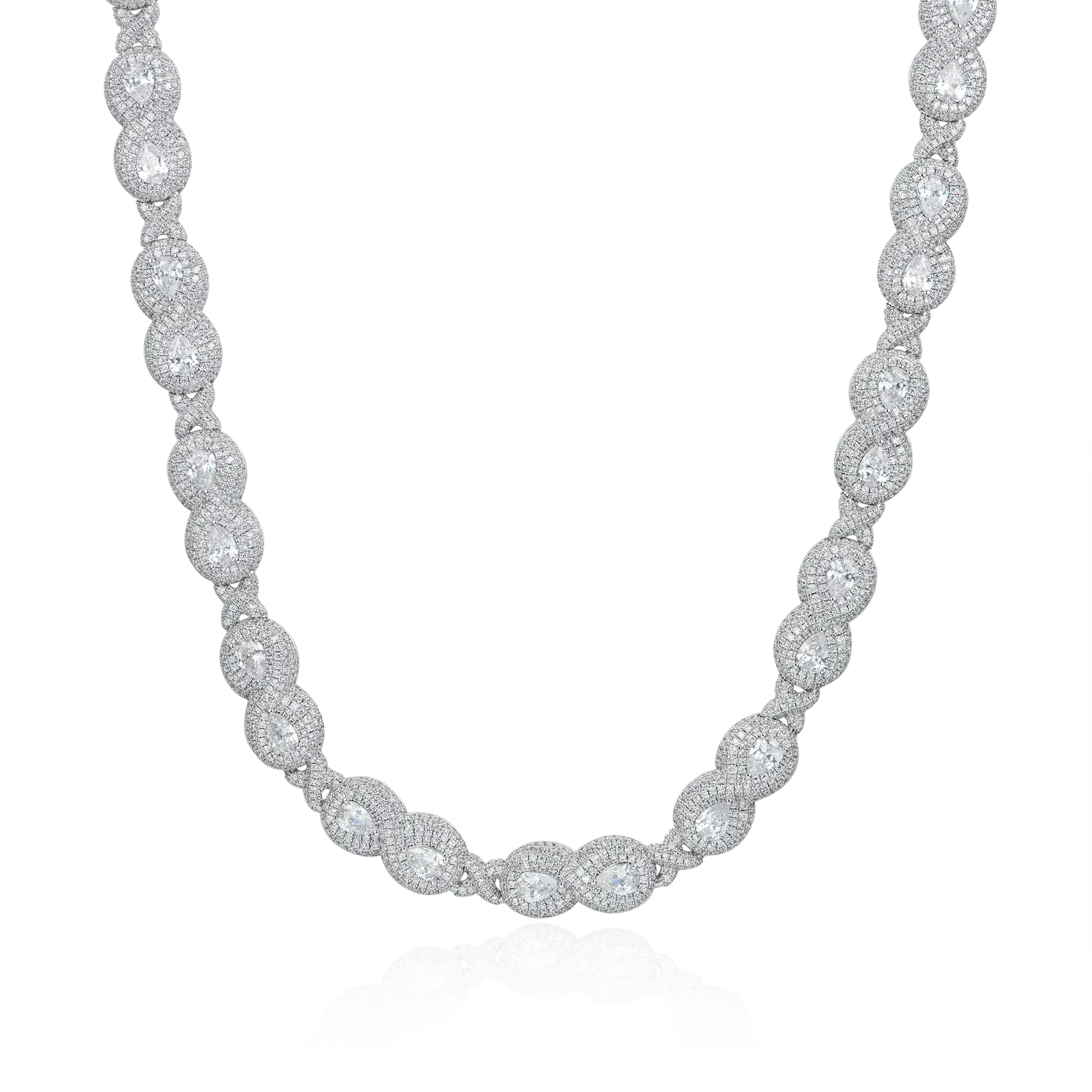Infinity Teardrop Custom Chain - 12mm