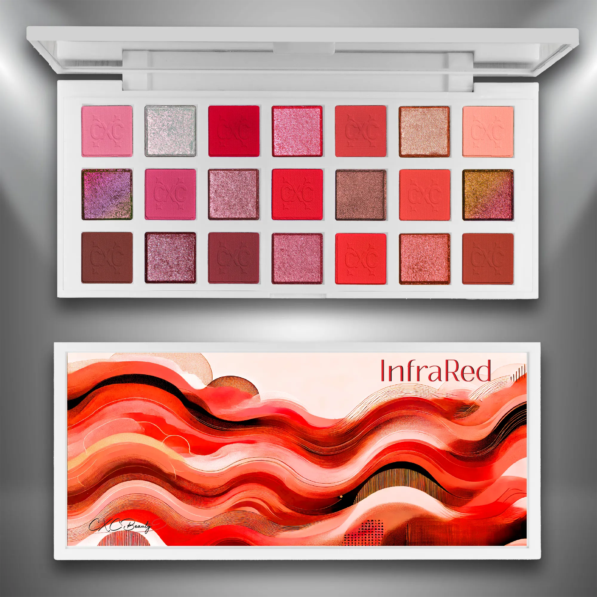 InfraRed Deluxe Eyeshadow Palette