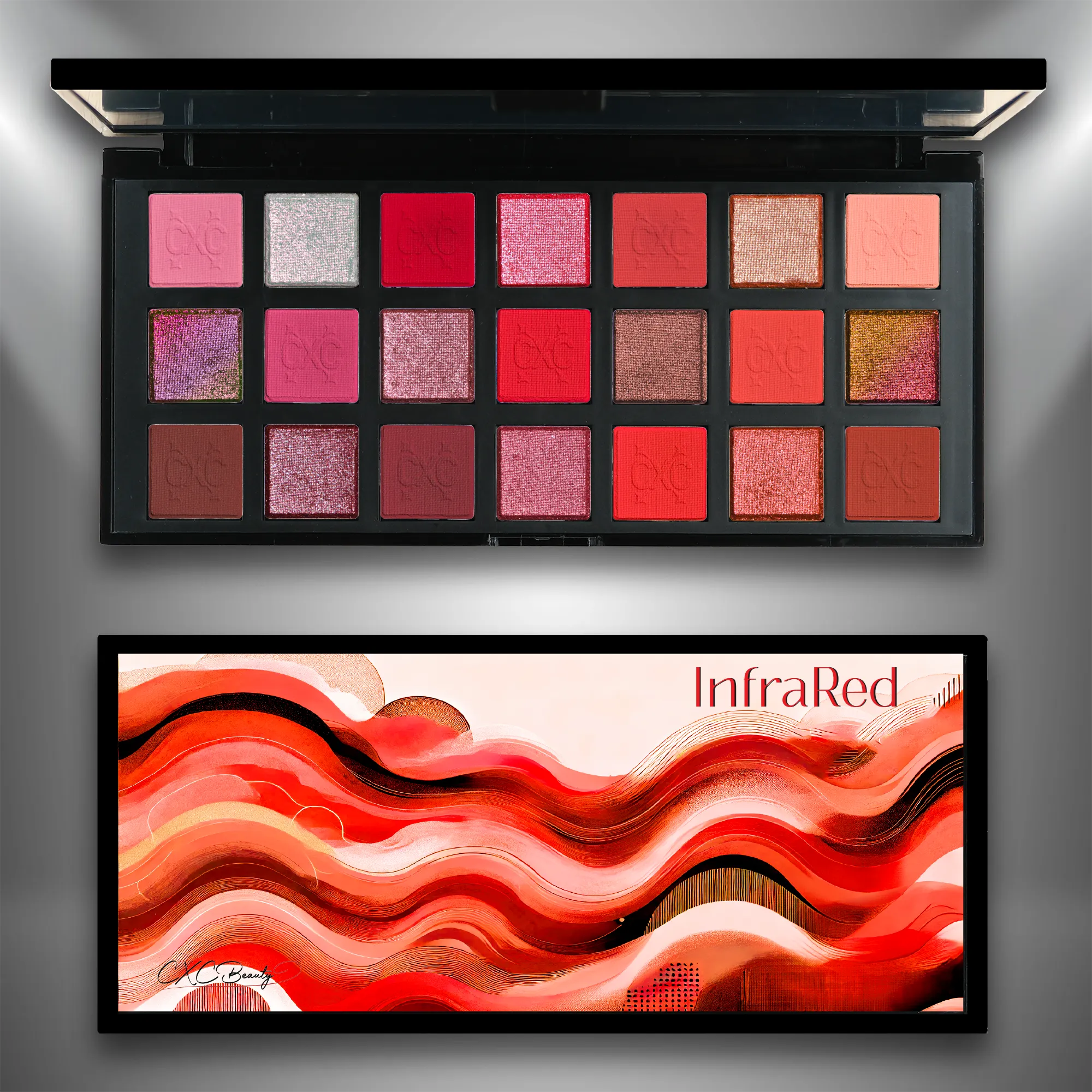 InfraRed Deluxe Eyeshadow Palette