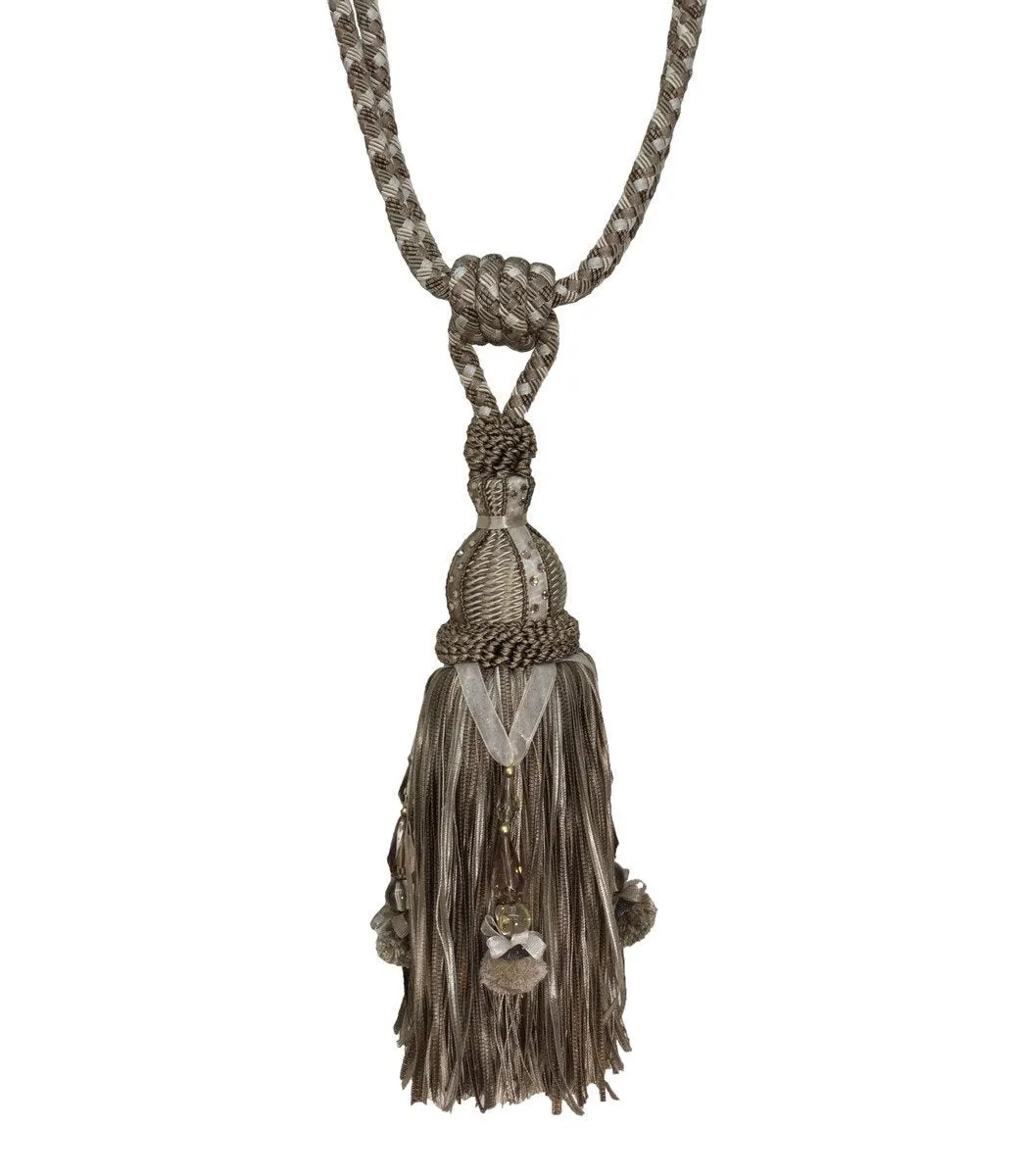 Jeweled Tassel Tie Back