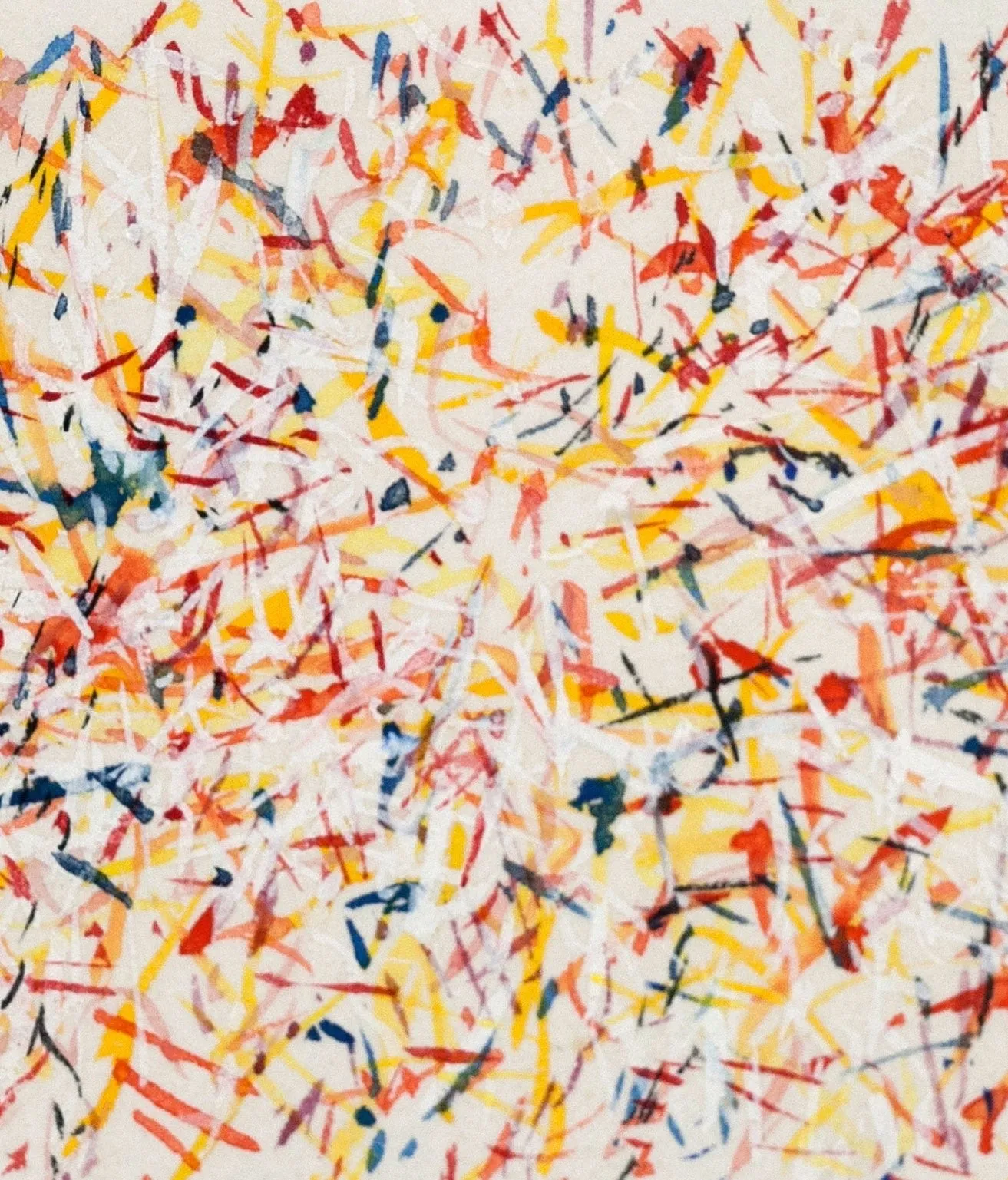 JOHN MCCRACKEN "CELEBRATION" WATERCOLOR, 1979