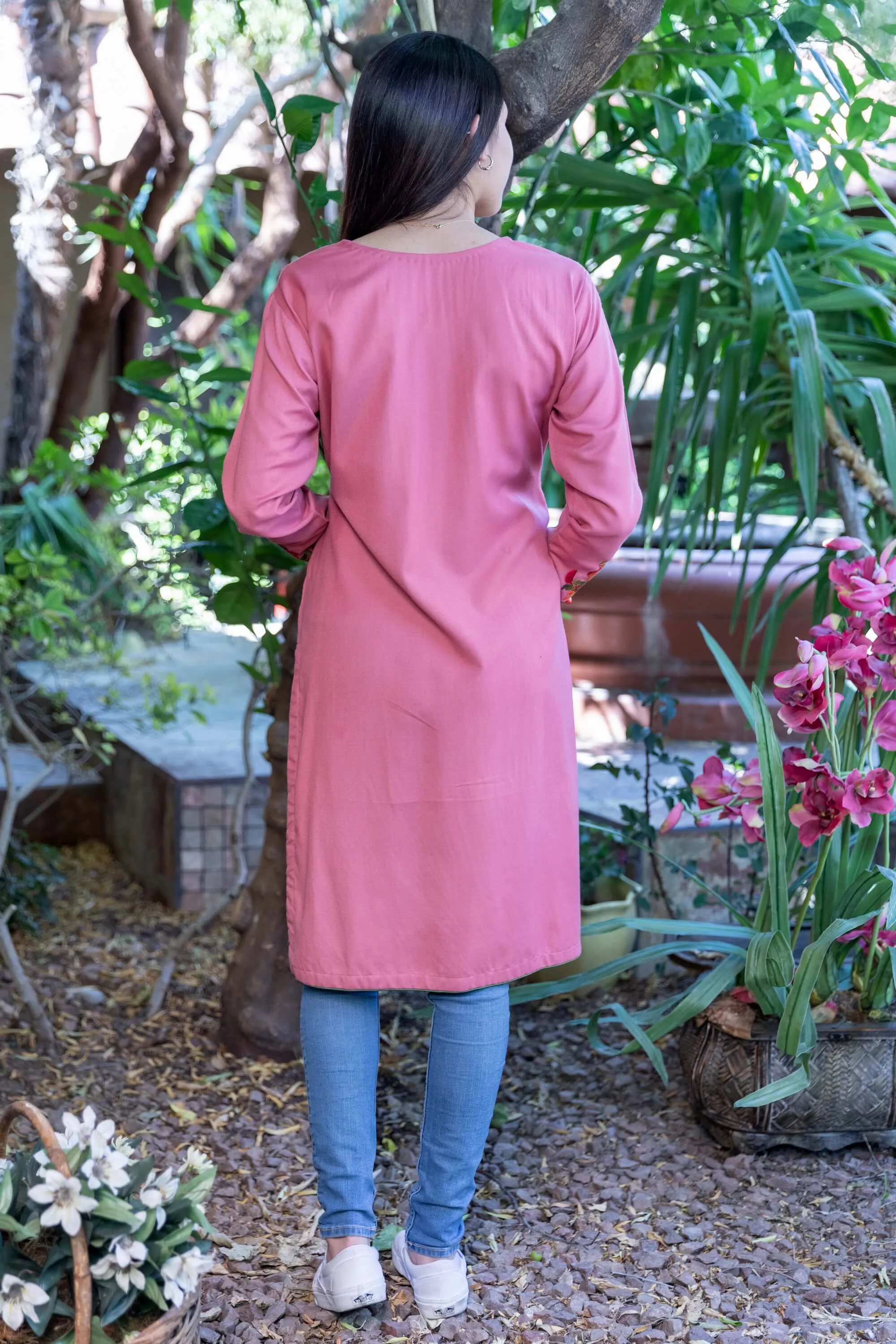 Kashmir Hand Embroidery Shirt