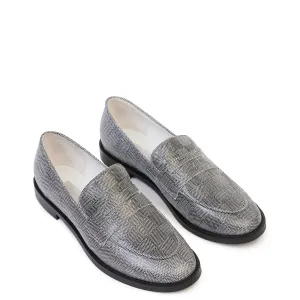 Kathryn Wilson Molly Loafer - Monochrome Check Calf