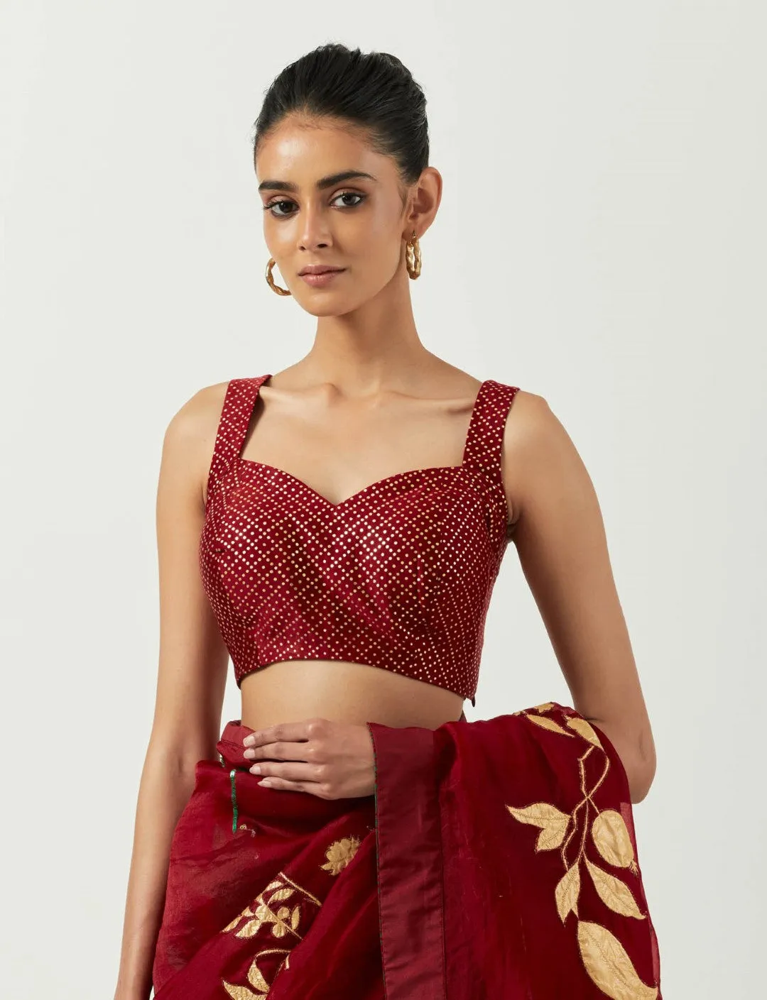 katthai chaandni saree