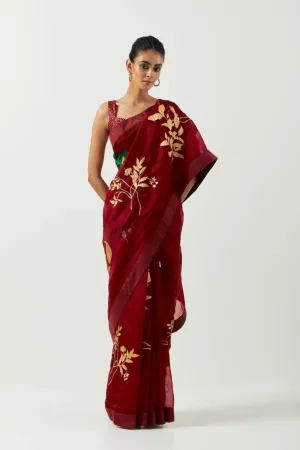katthai chaandni saree