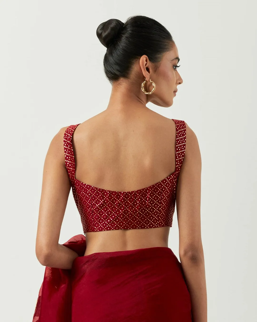 katthai chaandni saree