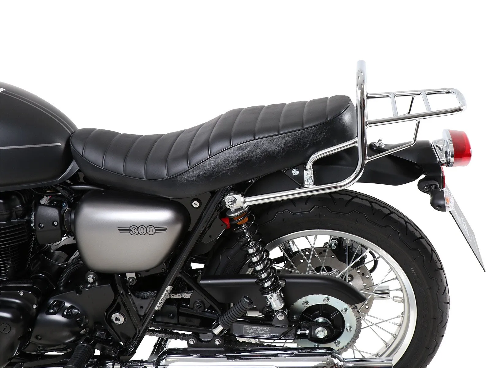 Kawasaki W800 Street/Cafe Carrier Topcase - Tubed Carrier