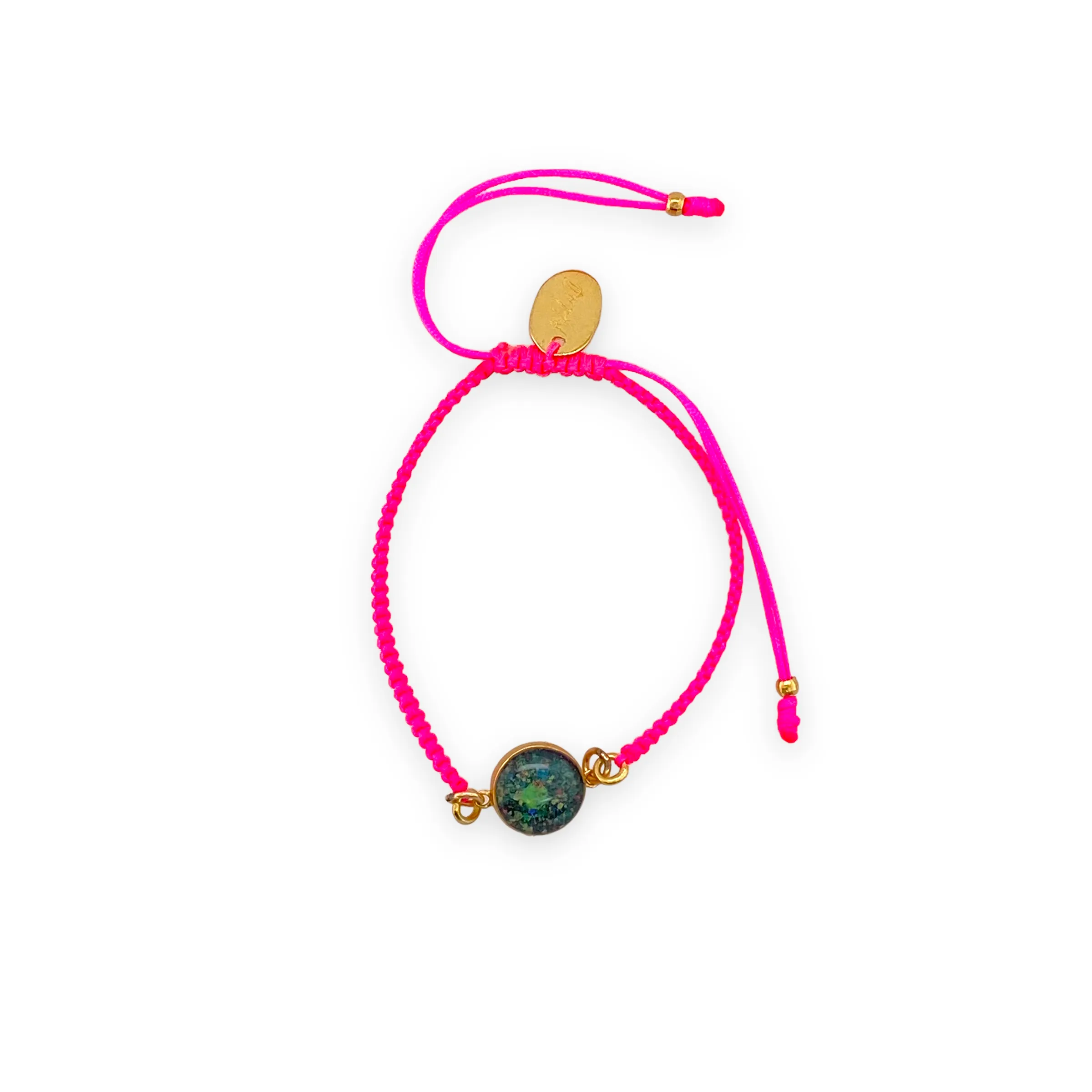 Kid's Taylor Bracelet | Gold | Hot Pink