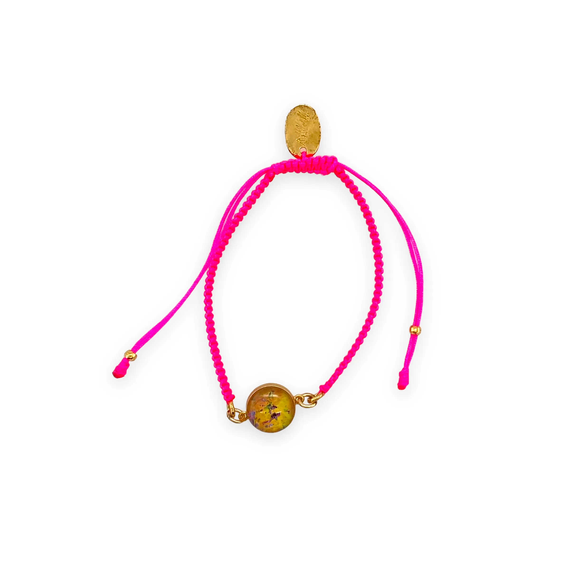 Kid's Taylor Bracelet | Gold | Hot Pink