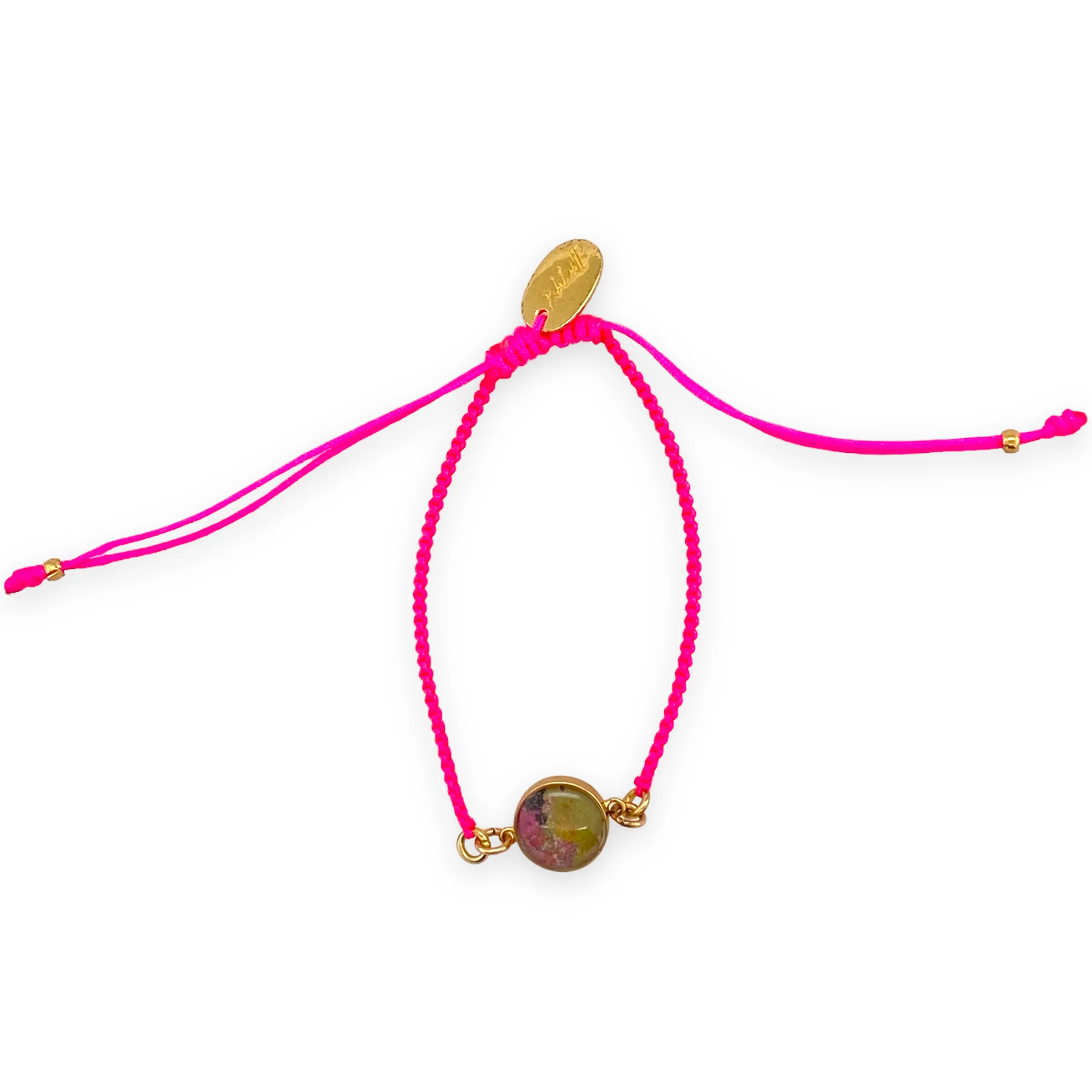 Kid's Taylor Bracelet | Gold | Hot Pink