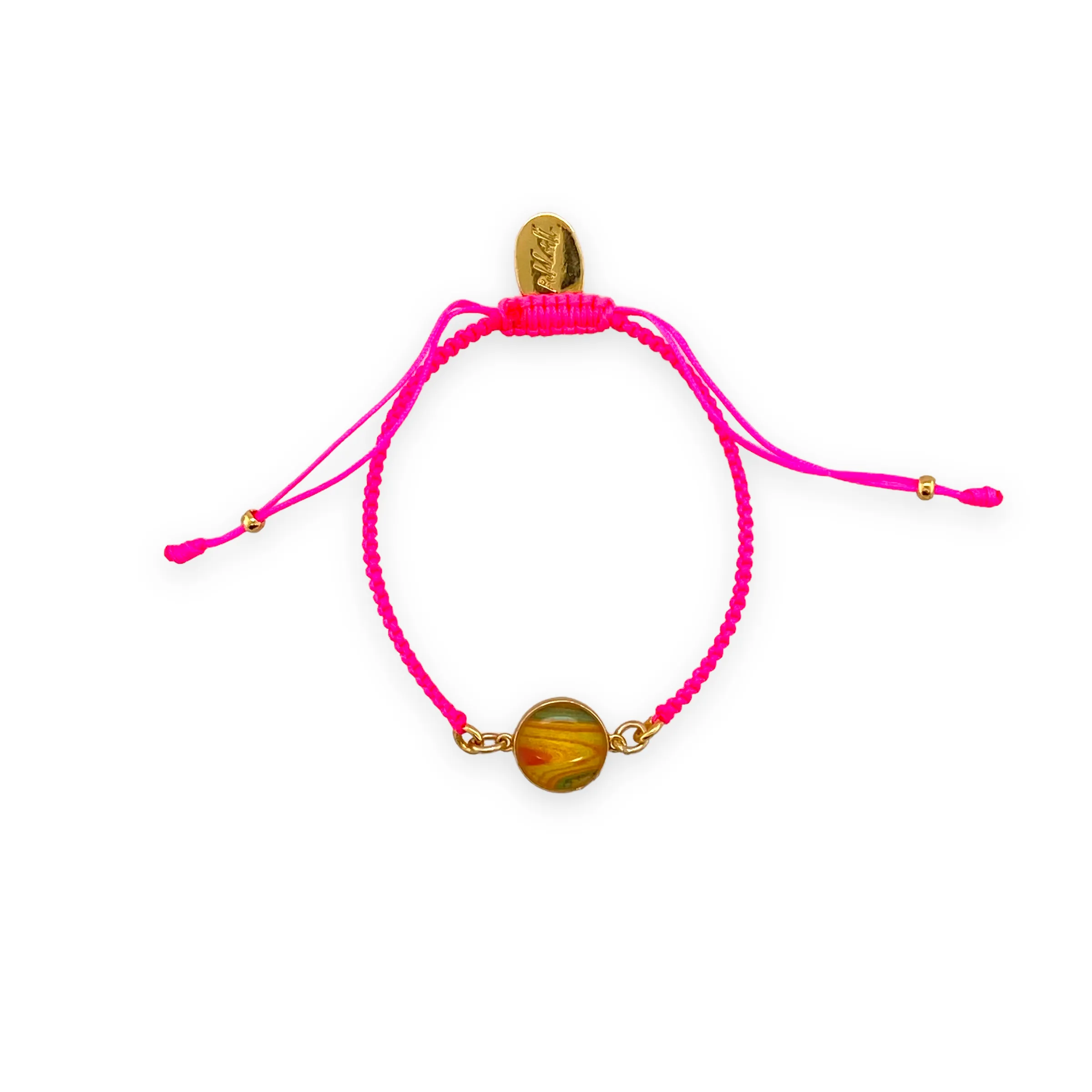 Kid's Taylor Bracelet | Gold | Hot Pink