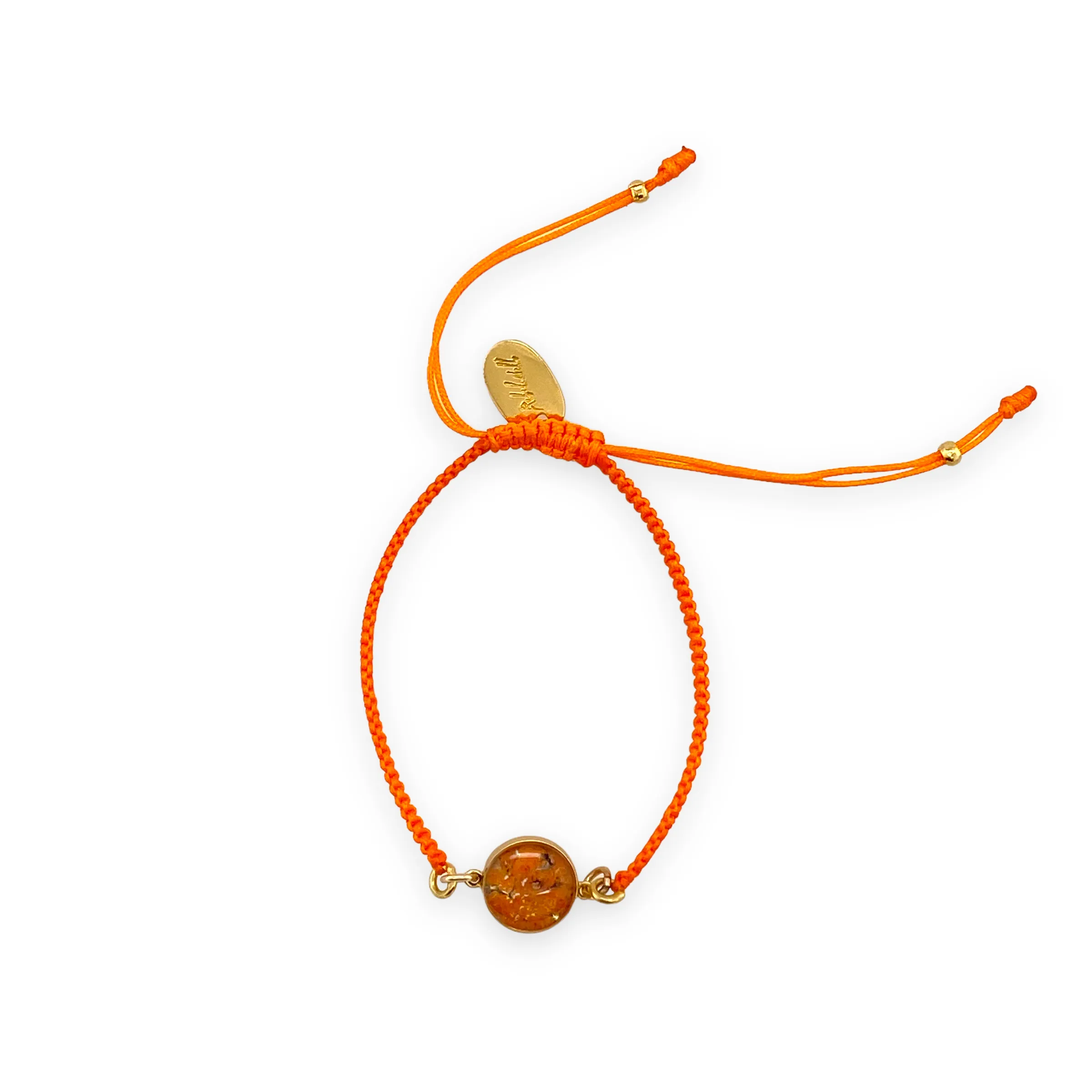 Kid's Taylor Bracelet | Gold | Orange