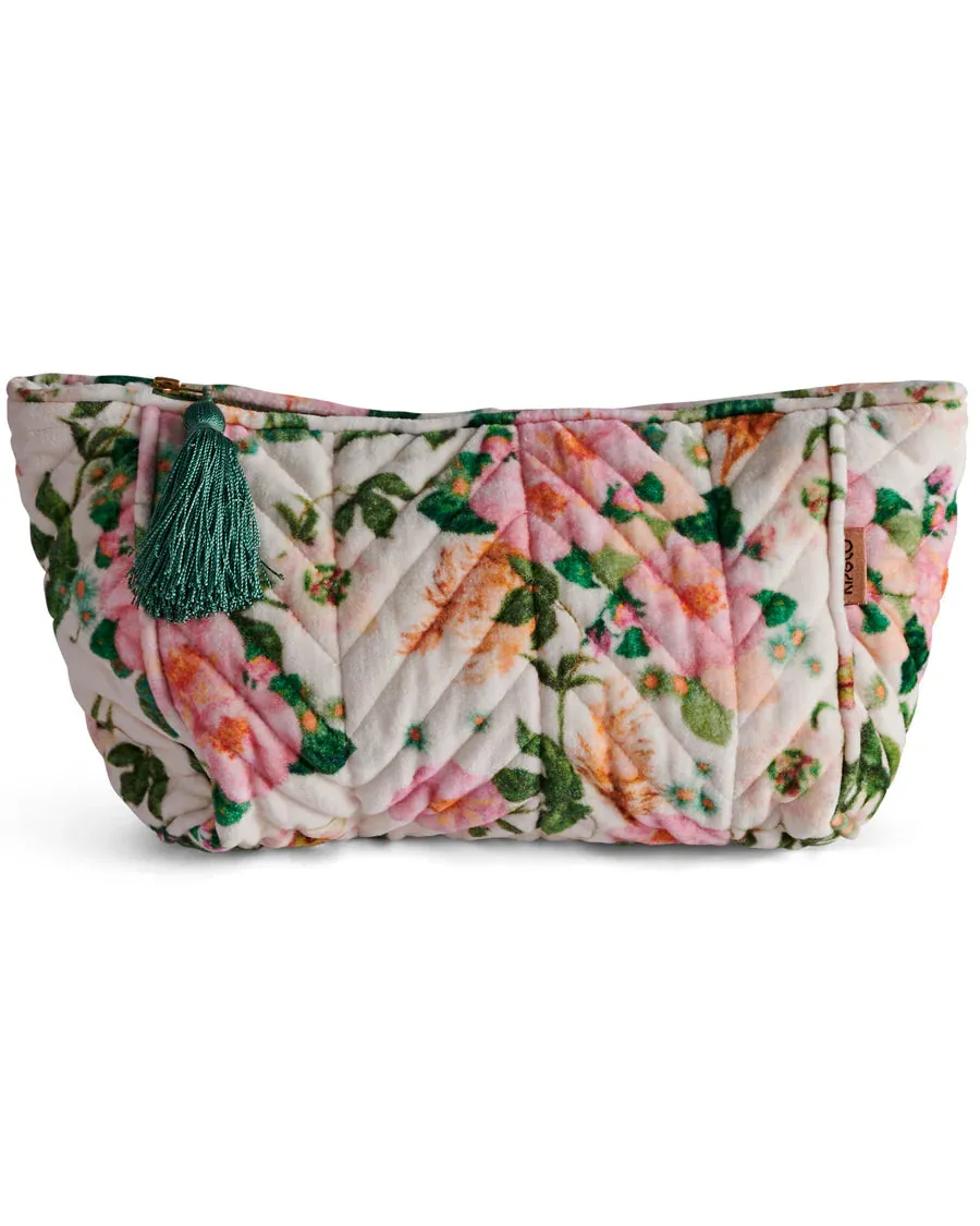 Kip & Co | Sunday Stroll Velvet Toiletry Bag
